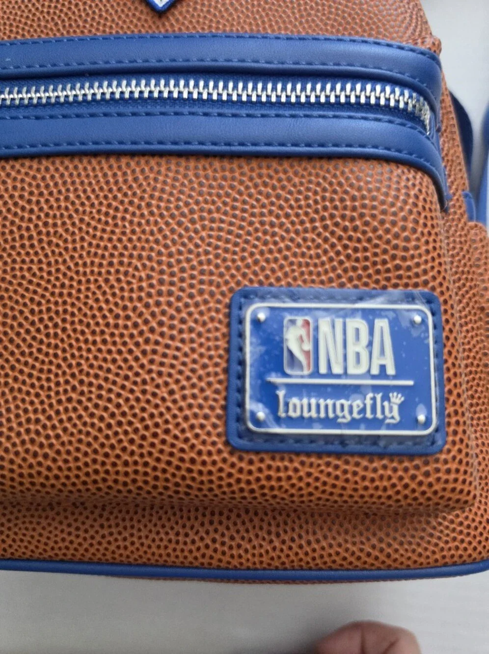 Loungefly NBA New York Knicks Mini Backpack Basketball Pebbled Texture Sports